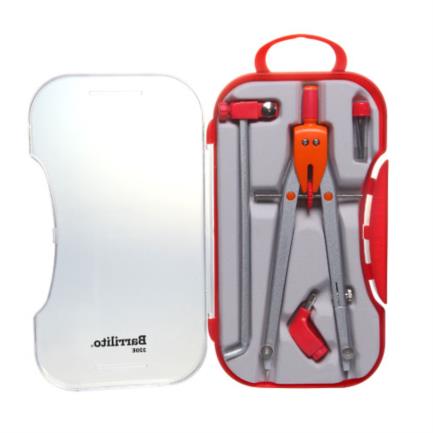 Compás barrilito precisión 320e con accesorios