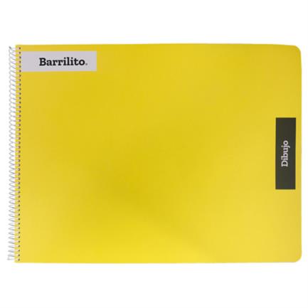 Cuaderno dibujo barrilito espiral 305x240mm