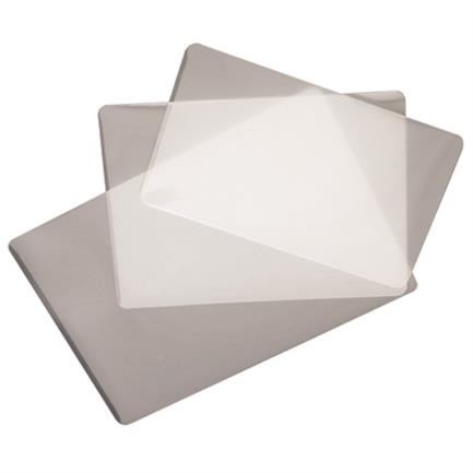 Micas térmicas barrilito 90x135mm caja c/100 pzas (200 micras)
