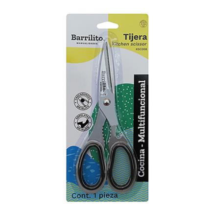 Tijera barrilito cocina-multifuncional 7" (17.8 cm)