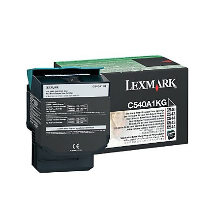 Toner lexmark negro return c540/43/44 x543/544