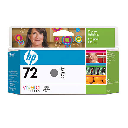 Tinta hp lf 72 gris 130ml ink