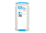 Tinta HP LF 70 Cyan DesignJet Z2100 130ML - Vista 5