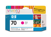 Tinta HP LF 70 Magenta DesignJet Z2100 Z3100 130ML - Vista 4