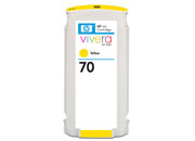 Tinta HP LF 70 Amarillo DesignJet Z2100 Z3100 130ML - Vista 5