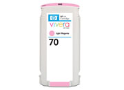 Tinta HP LF 70 Magenta Claro DesignJet Z2100 Z3100 130ML - Vista 6