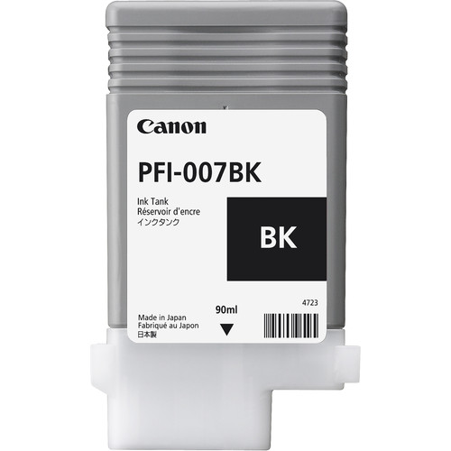 TINTA CANON NEGRO PFI-007BK 90ML - Vista 2