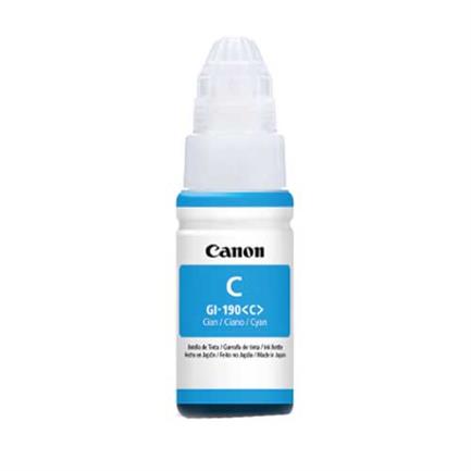 Tinta canon gi-190 g1110/g2110/g3110/g4110 cyan tinta continua