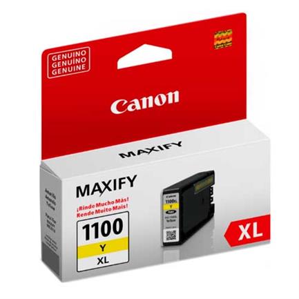 Tanque tinta canon alta capacidad amarillo pgi 1100xl
