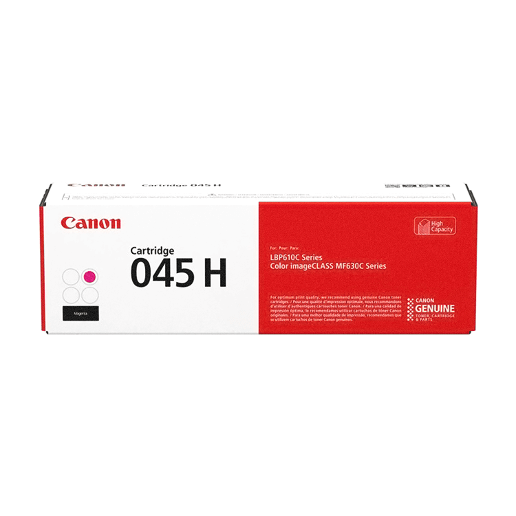 Toner canon 045h magenta para imageclass series mf630c/lbp610c (2200 pag)