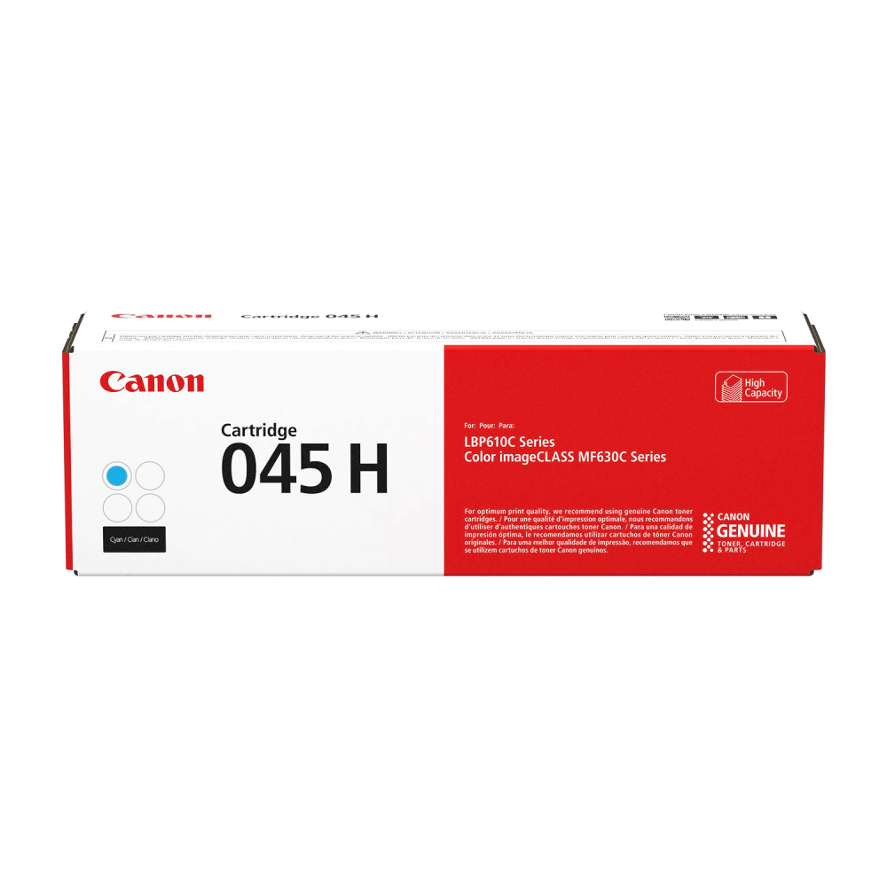 Toner Canon 045H Cyan para ImageClass Series MF630C/LBP610C (2200 Pag) - Vista 2