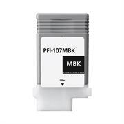 TANQUE TINTA CANON NEGRO MATE PFI-107MBK 130ML - Vista 3