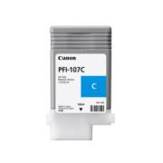 Tinta Canon PFI-107C 130ml Color Cian - Vista 3