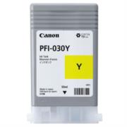 Tinta Canon PFI-030 Color Amarillo para Series TA - Vista 3
