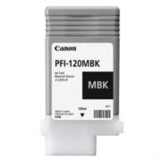 Tinta Canon PFI-120 MBK 130ml Color Negro Mate - Vista 3