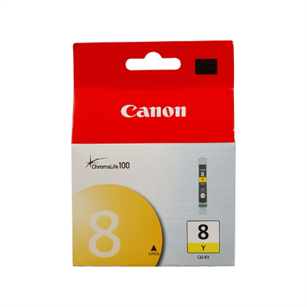 Tanque tinta canon amarillo cli-8 (450 pag)