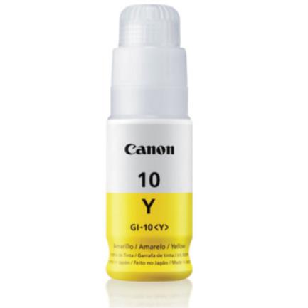 Tinta canon gi-10 amarilla pixma tinta continua