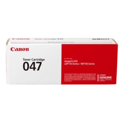 T&oacute;ner canon 047 negro para imageclass series lbp110/mf110 (1600 pag)