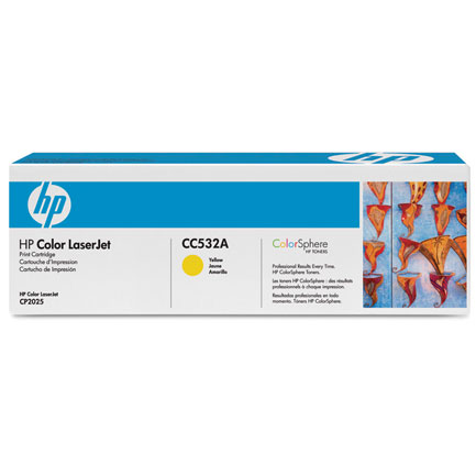 Toner hp cp2025 amarillo