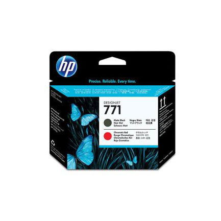 Cabezal hp lf 771 negro matte/rojo cromatico z6200 775ml