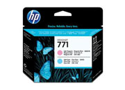 Cabezal hp lf 771 magenta claro/cyan claro z6200 775ml