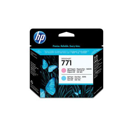 Cabezal hp lf 771 magenta claro/cyan claro z6200 775ml