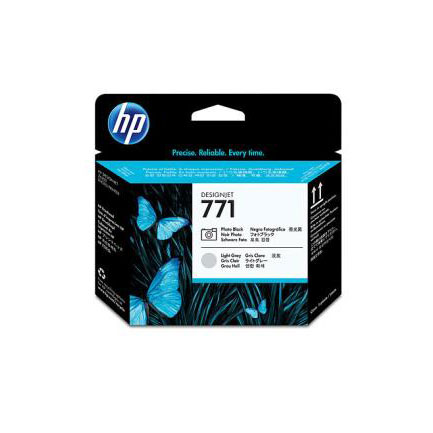 Cabezal hp lf 771 negro photo/gris claro z6200 775ml