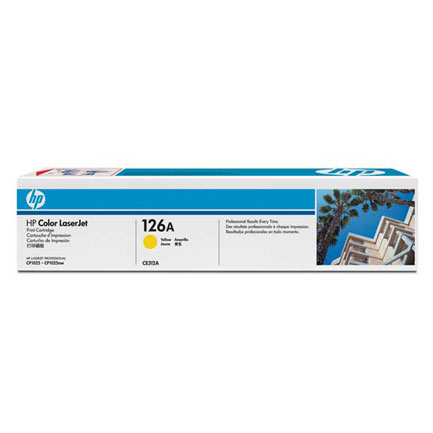 Toner hp 126 amarillo cp1025