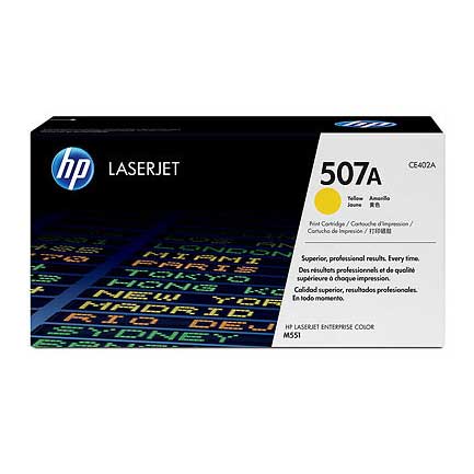 Toner hp 507a amarillo