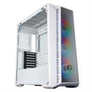Gabinete Gamer Cooler Master MasterBox 520 Mesh Media Torre ITX mATX ATX SSI CEB EATX 3xFan ARGB Vidrio Templado Blanco - Vista 10