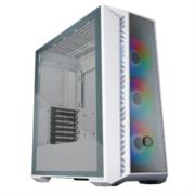 Gabinete Gamer Cooler Master MasterBox 520 Mesh Media Torre ITX mATX ATX SSI CEB EATX 3xFan ARGB Vidrio Templado Blanco - Vista 12
