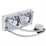 Enfriamiento Líquido para CPU Cooler Master MasterLiquid 240L Core ARGB 240mm Compatible S 1200 1700 AM4 AM5 Blanco - Vista 6