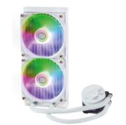 Enfriamiento Líquido para CPU Cooler Master MasterLiquid 240L Core ARGB 240mm Compatible S 1200 1700 AM4 AM5 Blanco - Vista 8