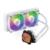 Enfriamiento Líquido para CPU Cooler Master MasterLiquid 240L Core ARGB 240mm Compatible S 1200 1700 AM4 AM5 Blanco - Vista 13