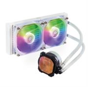 Enfriamiento Líquido para CPU Cooler Master MasterLiquid 240L Core ARGB 240mm Compatible S 1200 1700 AM4 AM5 Blanco - Vista 12