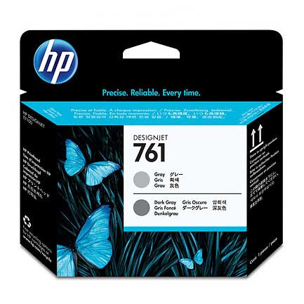 Cabezal hp lf 761 gris/gris oscuro t7100 400ml