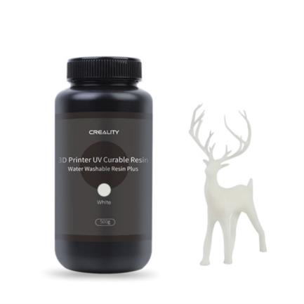 Resina creality lavable plus 500g color blanco