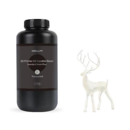 Resina creality lcd est&aacute;ndar plus 1kg color transparente