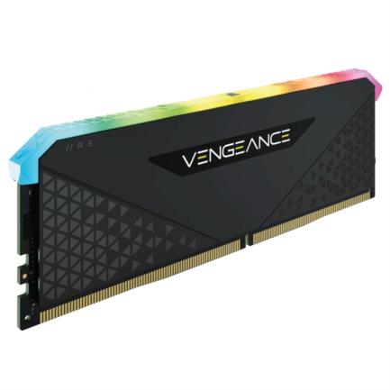Memoria RAM Corsair Vengeance 16GB DDR4 3200MHz DIMM RGB XMP Negro CL16 - Vista 4