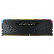 Memoria RAM Corsair Vengeance 16GB DDR4 3200MHz DIMM RGB XMP Negro CL16 - Vista 2