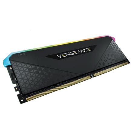 Memoria RAM Corsair Vengeance RS 8GB DDR4 3200MHz DIMM RGB XMP Negro CL16 - Vista 5