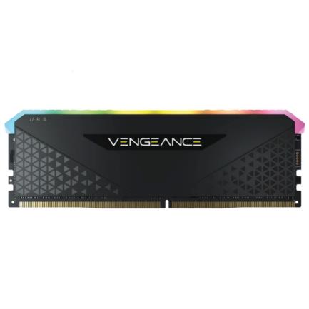 Memoria ram corsair vengeance rs 8gb ddr4 3200mhz dimm rgb xmp negro cl16
