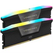 Memoria RAM Corsair Vengeance RGB 64GB (2x32GB) DDR5 5200MHz DIMM RGB XMP Negro CL40 - Vista 8