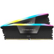 Memoria RAM Corsair Vengeance RGB 64GB (2x32GB) DDR5 5200MHz DIMM RGB XMP Negro CL40 - Artículos Promocionales MAS RECIO