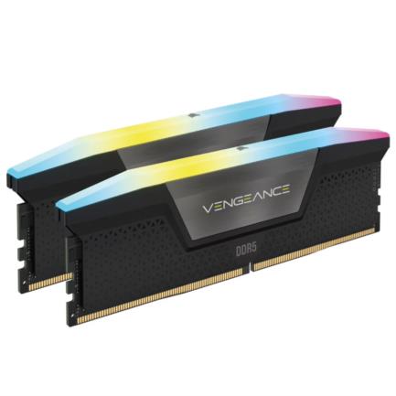 Memoria RAM Corsair Vengeance RGB 32GB (2x16GB) 7000Mhz DDR5 UDIMM XMP Color Negro CL40