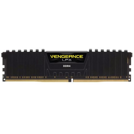 Memoria RAM Corsair Vengeance LPX 8GB DDR4 2400Mhz DIMM XMP Negro CL16