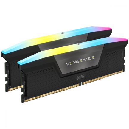 Memoria RAM Corsair Vengeance RGB DDR5 5600MHz 32GB (2x16GB) CL40 - Artículos Promocionales MAS RECIO