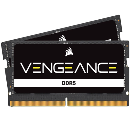Memoria ram sodimm corsair vengeance ddr5 4800mhz 16gb (2x8gb) ecc cl40