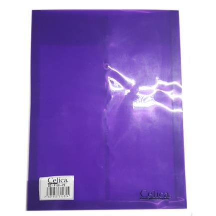 Sobre p/documentos celica t/carta c/hilo morado c/12 piezas