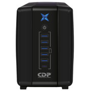 UPS CDP R-UPR 508 Interactivo 500VA/250W 8 Contactos Indicadores LED de Funcionamiento - Vista 3